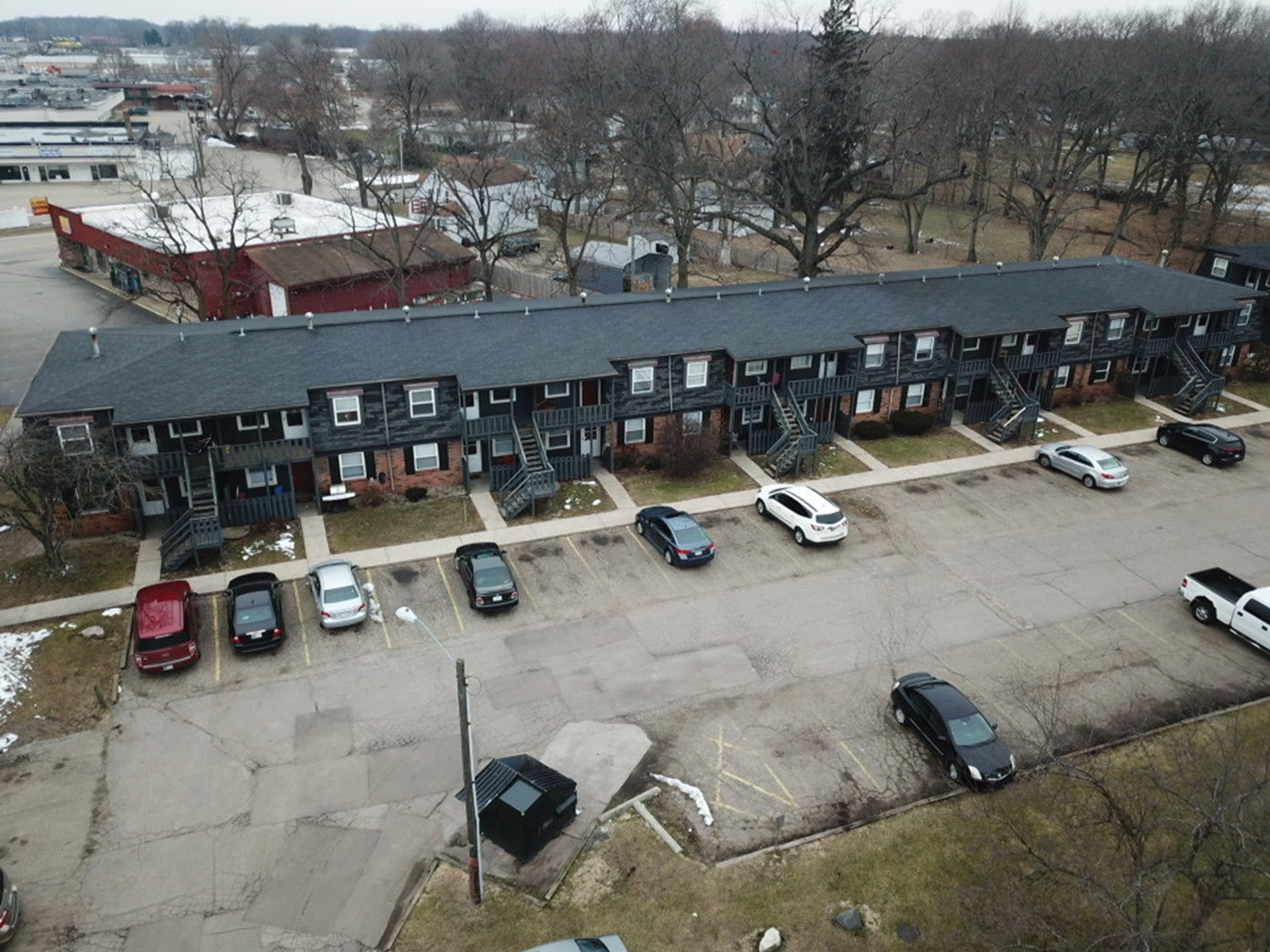 Forest Glen Apartments exterior in Elkhart Indiana